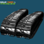 200x72x43 Excavator Rubber Tracks