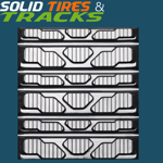 160x87.63x37 Toro Dingo Excavator Rubber Track