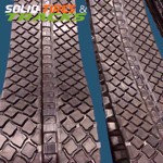 400x86x53  CTL Rubber Track-Turf Pattern