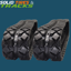 400x86x56  CTL Rubber Track-Turf Pattern